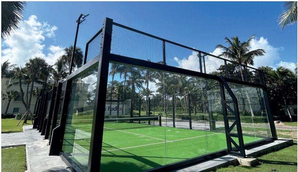 Padel Galis Huracán pálya fotó