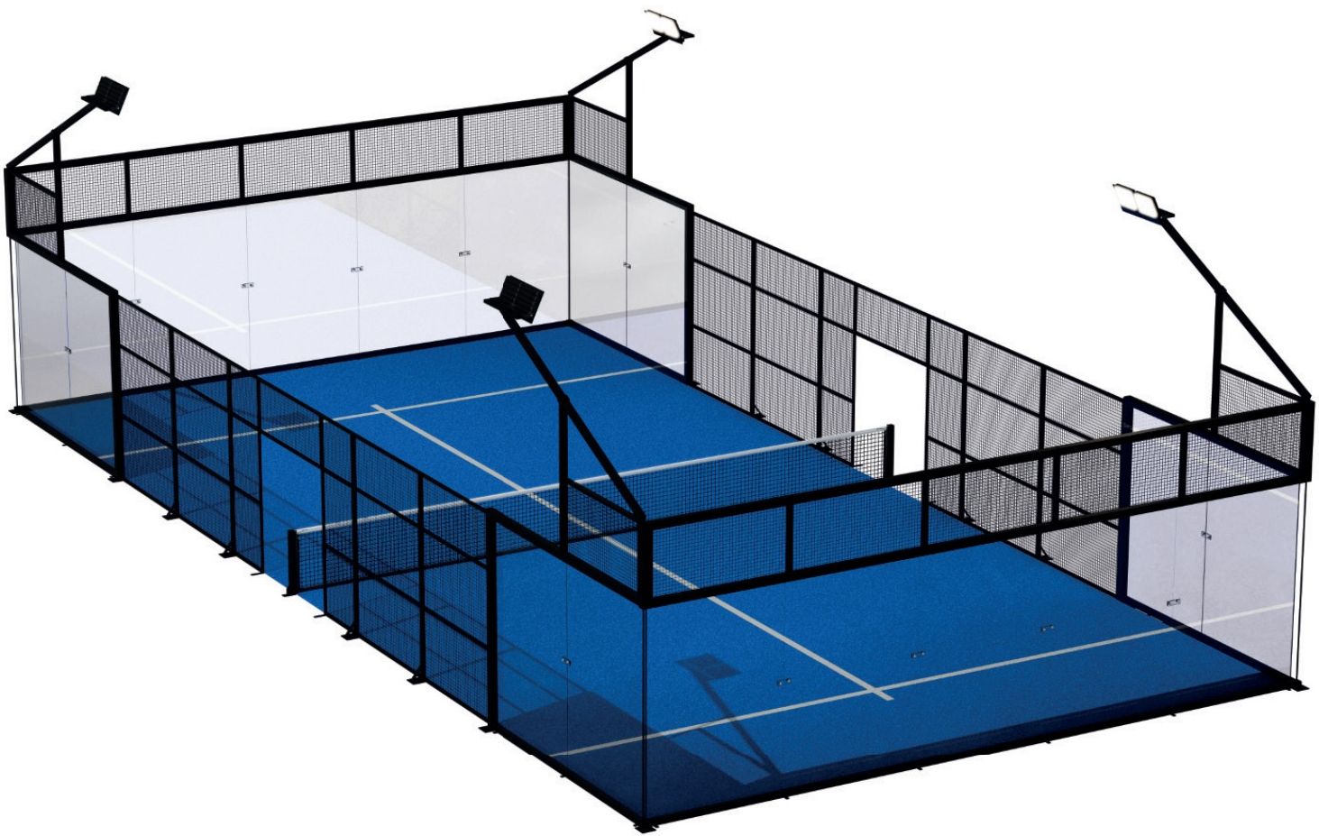 Padel Galis M360 szerkezeti rajz