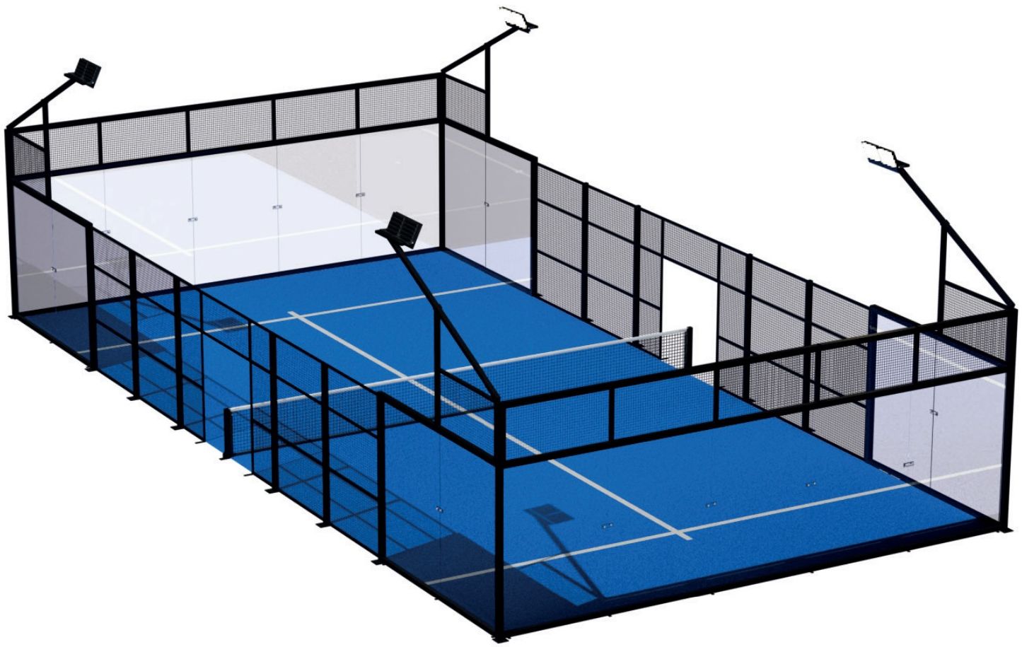 Padel Galis Mundial 90 szerkezeti rajz